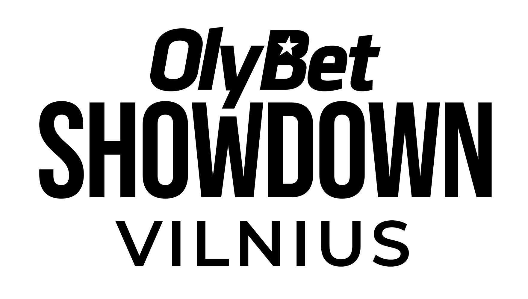 Prekės ženklas: OlyBet SHOWDOWN VILNIUS